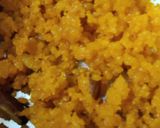 A picture of step 2 of Boondi Modak.
