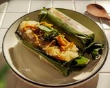 Foto langkah ke 9 dari resep Nasi Bakar (Kids Friendly).
