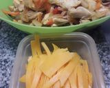 Foto del paso 5 de la receta: "Tacos" de pollo a lo argentino