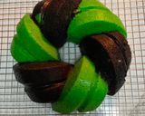 Foto langkah ke 6 dari resep Cake Pandan Ketan Hitam.