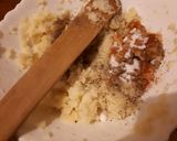 A picture of step 3 of Cheesy Potato balls.