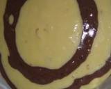 Orange And Choco Zebra Cake Without Oven recipe step 11 photo