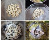 A picture of step 1 of Farali Red Potato Tikki Chaat.