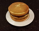 A picture of step 16 of Vanilla Layer Cake with Whipped Chocolate Ganache Filling and Whipped Coconut Cream Frosting.