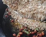 A picture of step 4 of Fried Flattened Rice with papad #Goldenapron #post 20.
