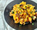 Foto del paso 9 de la receta Patatas Revolconas con Fingers de Pollo y Boletus