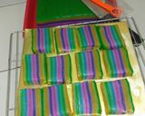 Foto langkah ke 5 dari resep Lapis 🌈 pelangi.