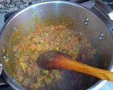 Foto del paso 7 de la receta: Alubias blancas con carne seca de cordero al ras el hanout