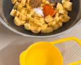 A picture of step 2 of Pazham Kalan-Kerala Ripe Banana Curry (with Phulka) -Sadya Special.