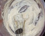 A picture of step 2 of Red Velvet Butter Cookie Roses Eggless.