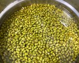 A picture of step 1 of Moong dal dosa.