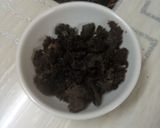 A picture of step 5 of Oreo cake pudding.