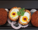 கோழி கறி முட்டை கோலா (scotch egg) ரெசிபி ஸ்டேப் 7 புகைப்படம்