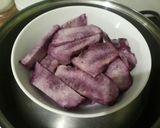 Hình bước làm 1 của món Ăn vặt: Bánh khoai mỡ chiên