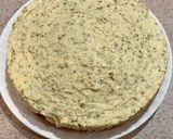 Foto langkah ke 8 dari resep White Chocolate and Pistachio Cheesecake.