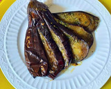 Foto del paso 5 de la receta: Berenjenas al horno en abanico con majado y glaseado Urrutia