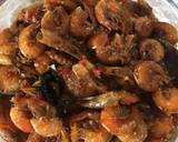 Cara Membuat Udang saos pedas 5