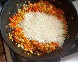 Foto del paso 3 de la receta: Mariscos saborizados, con arroz y Spirulina. #MERCADO #entrenado