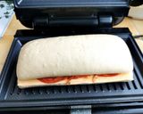 Une image de l'étape 5 de Panini Chorizo et Chèvre !!.