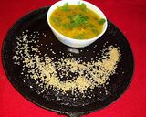A picture of step 3 of Namkeen Dalia.