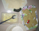 A picture of step 3 of Potato triangles.