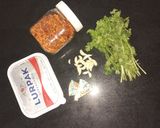 A picture of step 1 of Spicy chilli butter board.