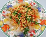 Hình bước làm 9 của món Bánh bột lọc trần (Bánh bèo xứ Nghệ)