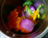 A picture of step 3 of Totapuri Mango Catla Fish Curry.