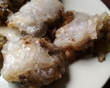 Foto del paso 6 de la receta: Rollitos de arroz rellenos de morcilla manzana y cebolla