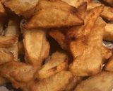 A picture of step 5 of Crispy Chilli Potatoes.