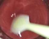 A picture of step 5 of Falsa ice cream.
