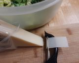 A picture of step 4 of Crispy Chicken Caesar Salad.