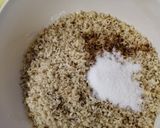 Diós rácsos glutén-tejmentesen, csökkentett cukorral recept fázis 2 fotója