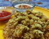 A picture of step 6 of Egg fried rice.