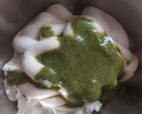 A picture of step 1 of Mayonnaise Pani Puri.