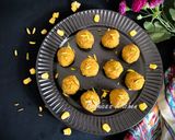 A picture of step 8 of Sweet Corn Laddu.