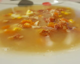 Foto del paso 6 de la receta: Sopa de lluvia con picadillo
