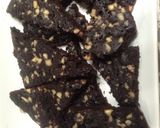 Foto langkah ke 9 dari resep Brownies coklat keju panggang no mixer no oven.