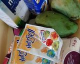 Foto langkah ke 1 dari resep Es Puding Mangga Segar.