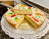 Foto del paso 15 de la receta: Pastel relleno con crema “especial Navidad”(Cake filled with cream “ special Christmas”)