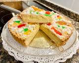Foto del paso 15 de la receta: Pastel relleno con crema “especial Navidad”(Cake filled with cream “ special Christmas”)
