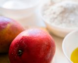 Gluténmentes mangó kuglóf (tojásmentes, vegán, vegetáriánus, cukormentes, tejmentes, laktózmentes) recept fázis 1 fotója