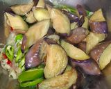 Foto langkah ke 4 dari resep Tumis Terong.