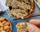 A picture of step 5 of Seeds Crackers (Roasted sunflower seeds).