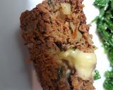 Foto del paso 3 de la receta: Pan de carne relleno de queso bien húmedo y rico