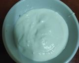 A picture of step 1 of Lebneh.