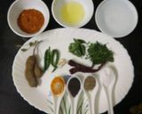 A picture of step 1 of Raw tamrind rasam.