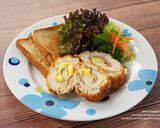 รูปขั้นตอนการทำที่ 6 ของ ไก่กอร์ดองเบลอ
