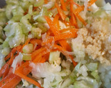 A picture of step 3 of Fermented Kiwi Cabbage Chow Chow.