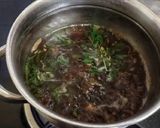 A picture of step 3 of Moringa Tea (weight loss drink).